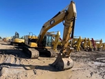 Used Excavator for Sale,Back of used Excavator,Front of used Caterpillar Excavator